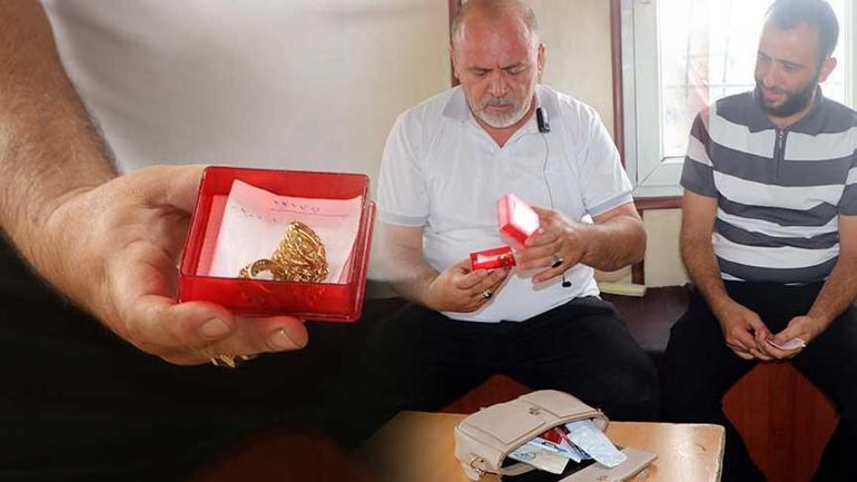 Bir aile minik servetini otobüste unuttu Yolcular fark etti, şoför gerekeni yaptı