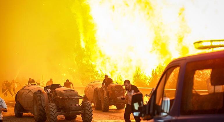 Bursada yangında tahliye edilen 3 mahallede geri dönüşler başladı