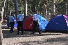 KUŞADASI’NDA ZABITA EKİPLERİNDEN ÇADIR VE KARAVAN DENETİMİ