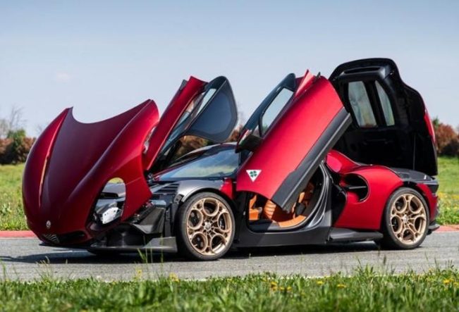 Alfa 33 Stradale Amerika’da gözüktü