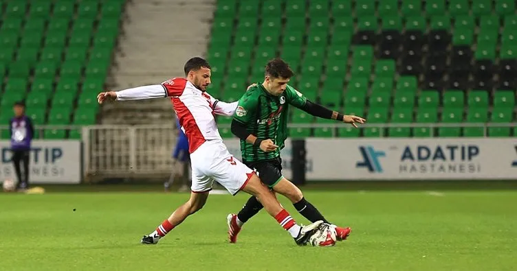 Sakaryaspor – Sivasspor maçında gol sesi çıkmadı