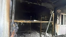 Kocaeli’de işçilerin kaldığı binada çıkan yangın söndürüldü