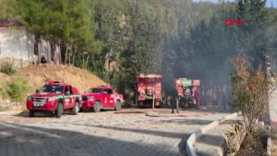 Antalya’da okul binası yandı