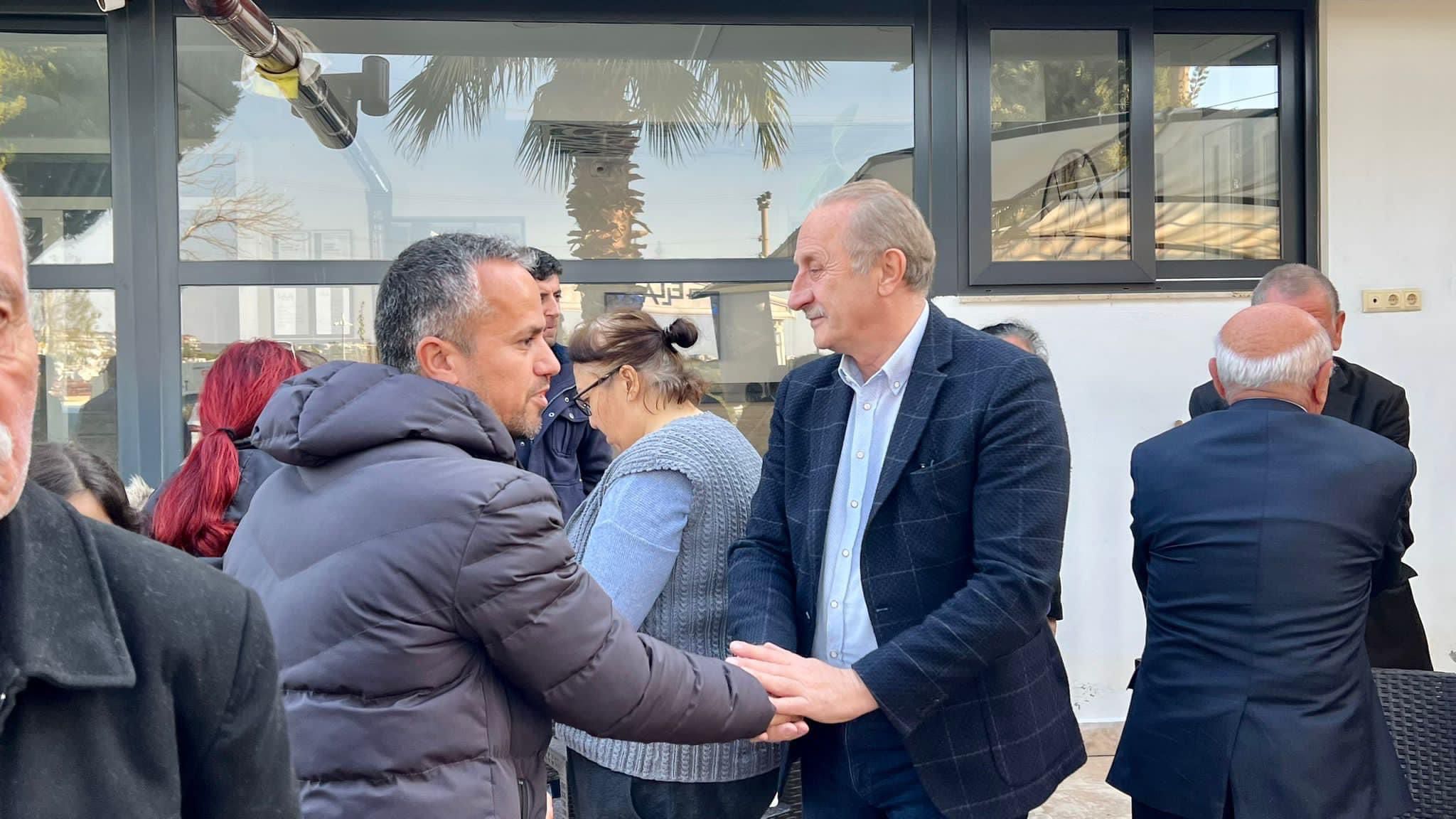BAŞKAN ATABAY DİDİM’E GELEN DEPREMZEDELERİ ZİYARET ETTİ