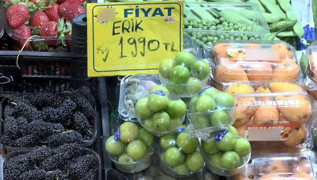 İstanbul’da çeyrek altın fiyatına 1 kilo erik