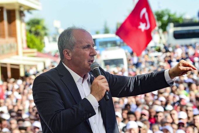 Muharrem İnce: Adaylıktan çekiliyorum