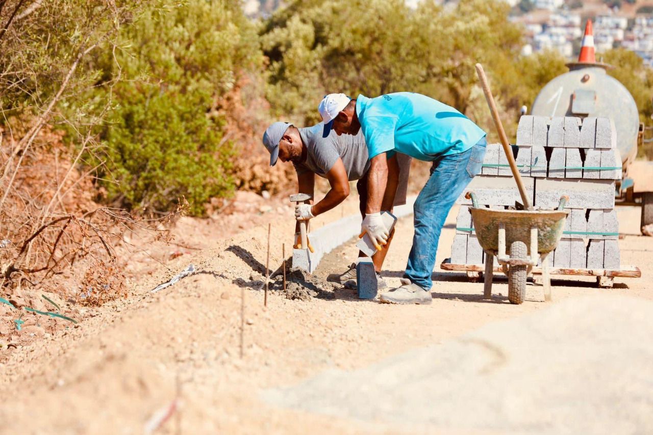 Didim’de bisiklet yolları için çalışmalar sürüyor