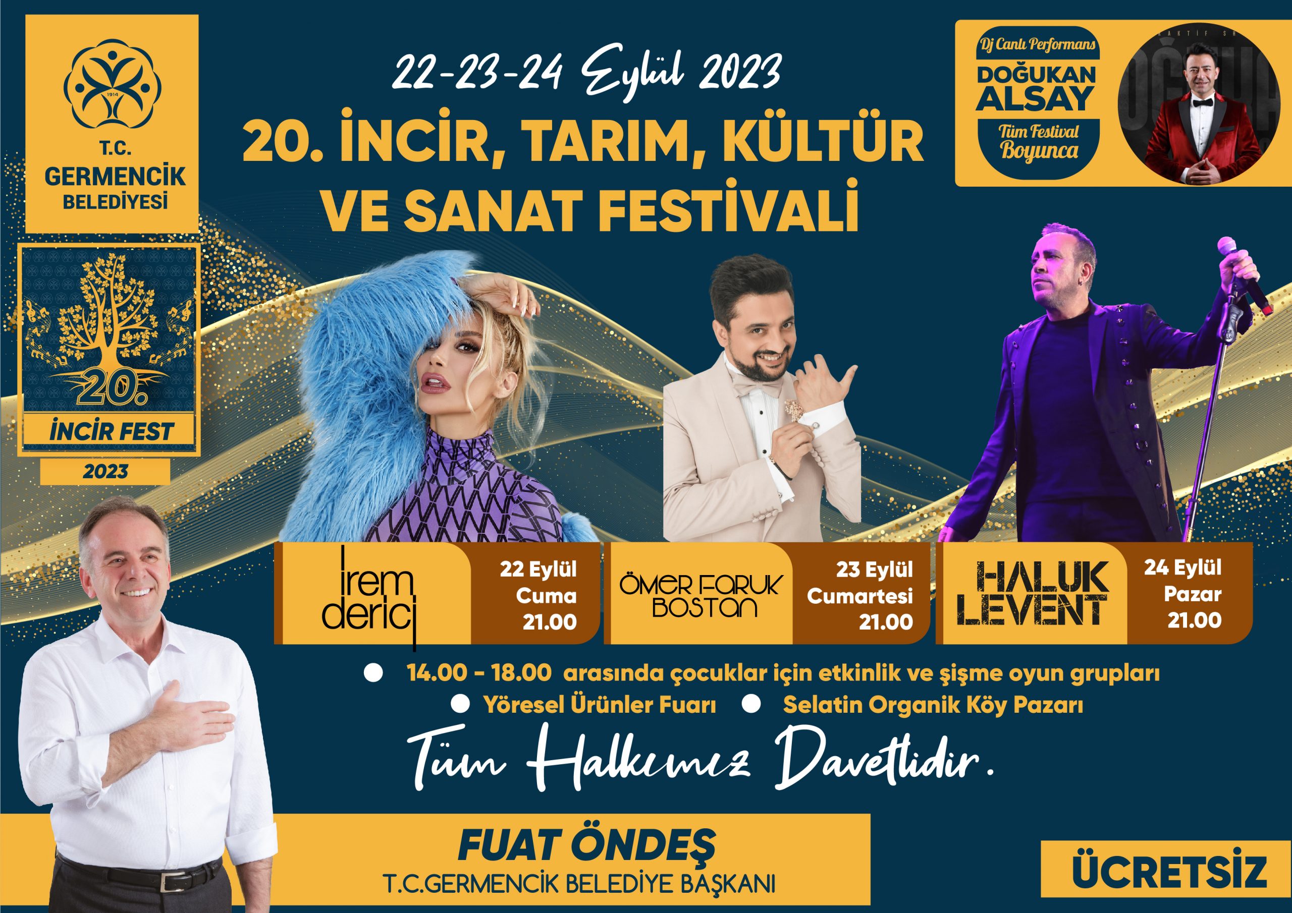 Germencik’te muhteşem incir festivali için geri sayım başladı