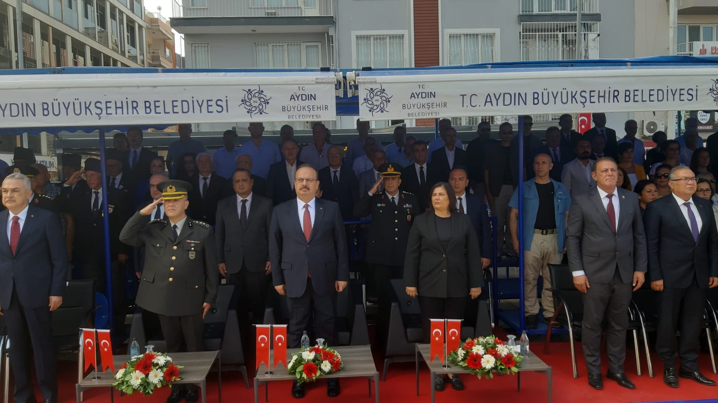 Aydın’ın düşman işgalinden kurtuluşunun 101. yıldönümü kutlandı