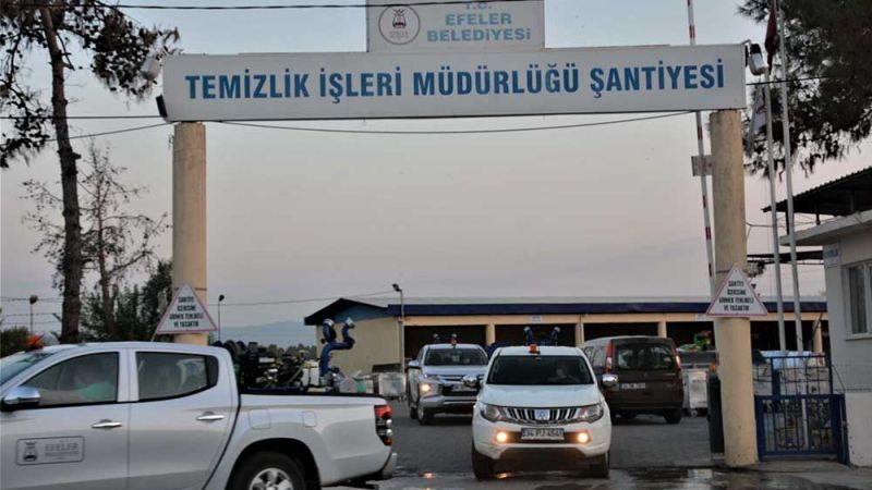 Efeler Belediyesi şantiyesinde silahlar konuştu