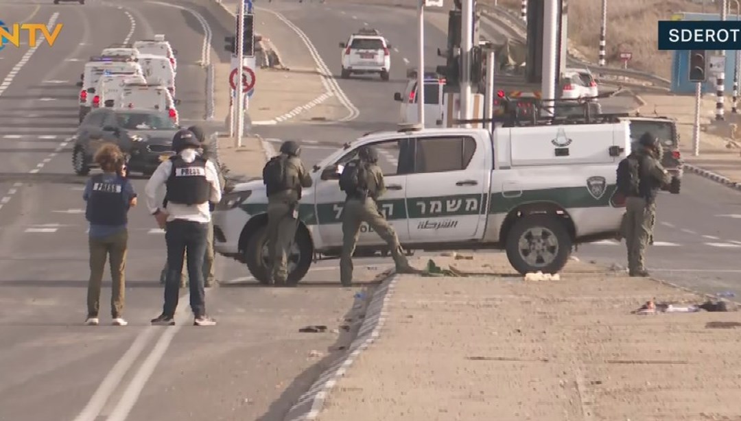 NTV ekibi Gazze’de: Hamas’la ilk çatışmanın yaşandığı nokta böyle görüntülendi