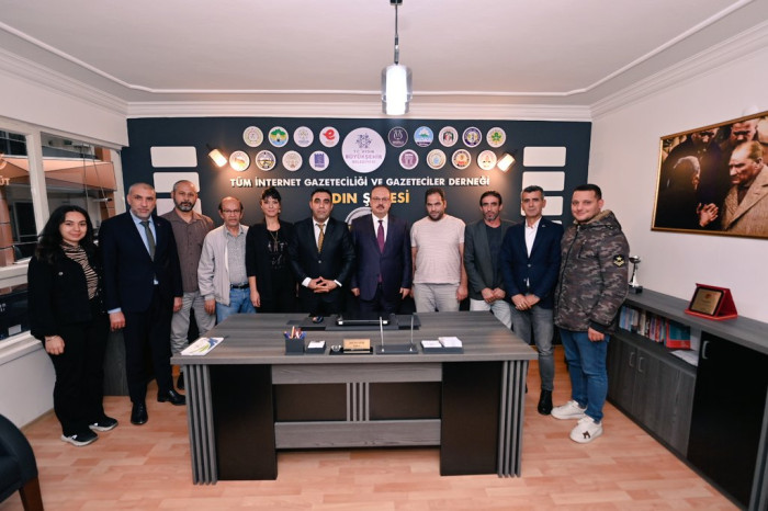 VALİ CANBOLAT’TAN TİNGADER AYDIN ŞUBE’Yİ İADE-İ ZİYARET