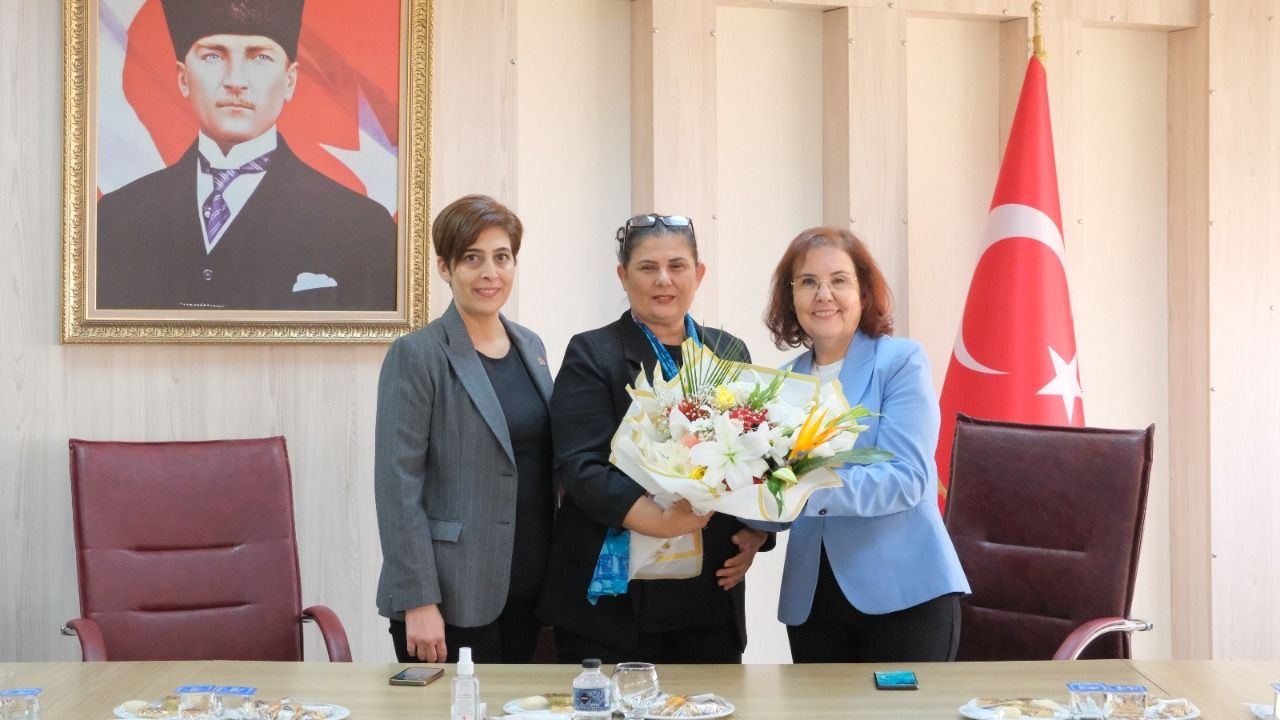 CHP’li kadınlardan Başkan Çerçioğlu’na ziyaret