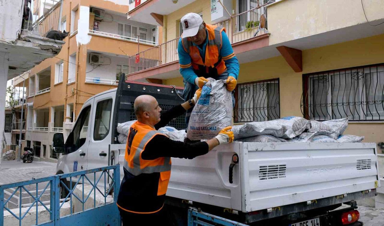 Kuşadası Belediyesi’nden vatandaşlara kış desteği
