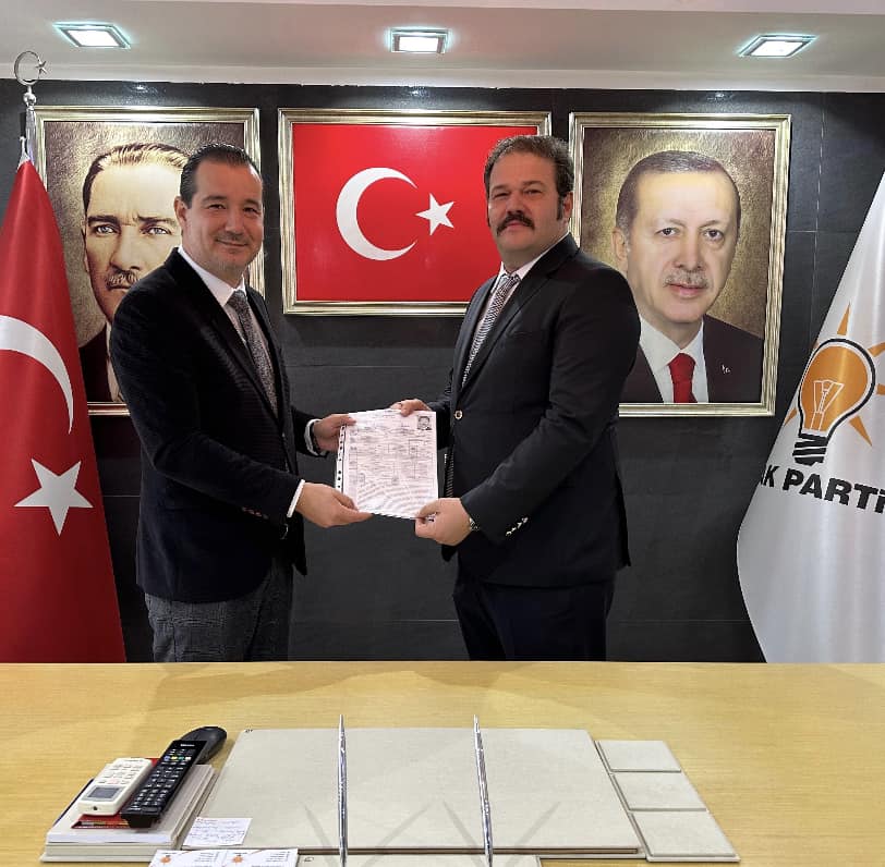 Mustafa Sabuncu aday adaylığı başvurusunda bulundu