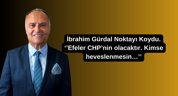 Gürdal Noktayı Koydu. ”Kimse Heveslenmesin”