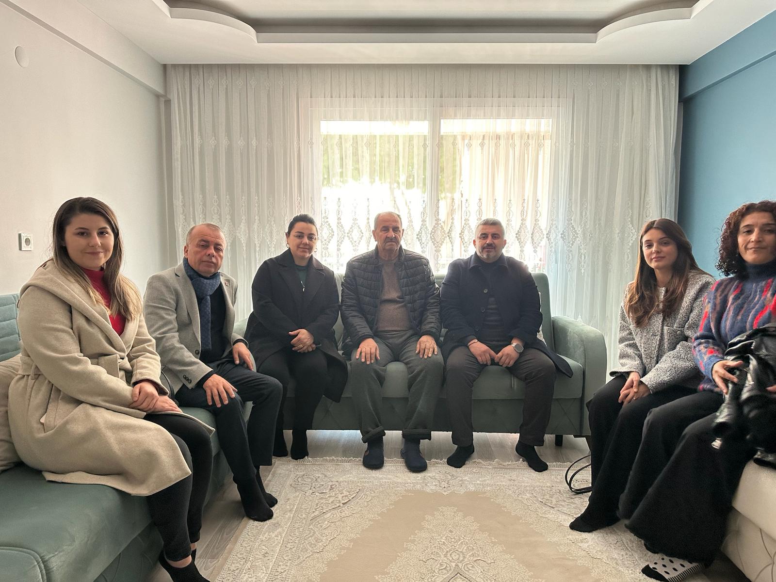 CHP’nin İncirliova adayı Gökmen’den eski başkana  ziyaret