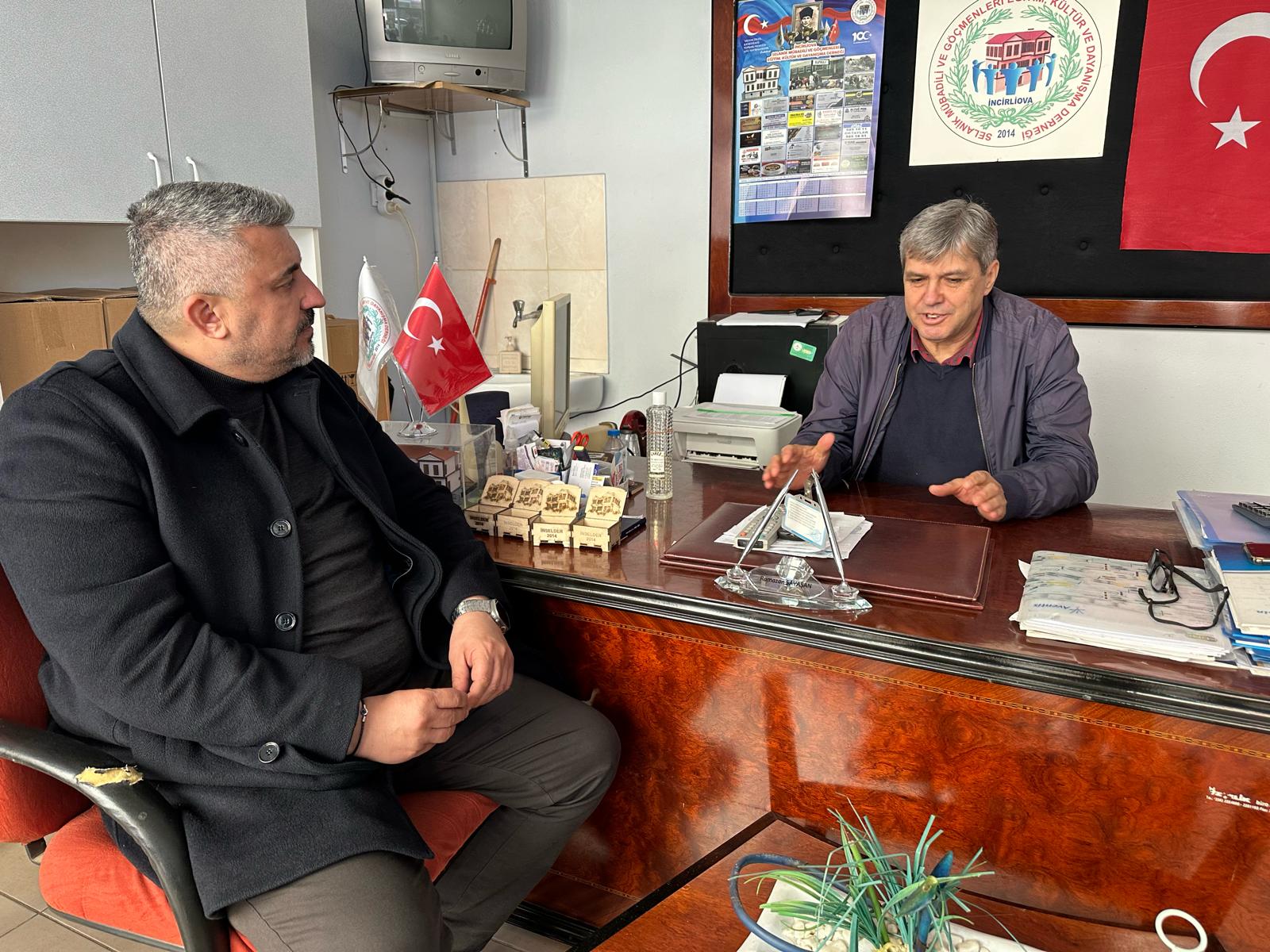 OSMAN GÖKMEN STK ZİYARETLERİNİ SÜRDÜRÜYOR