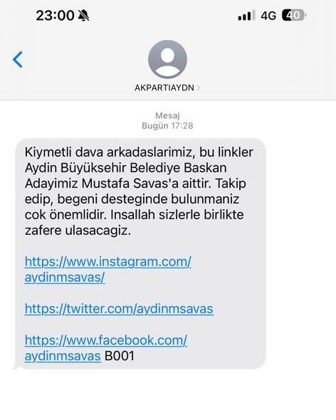 Çerçioğlu’nun sosyal medyadaki popülerliği AKP Aydın’ı panikletti