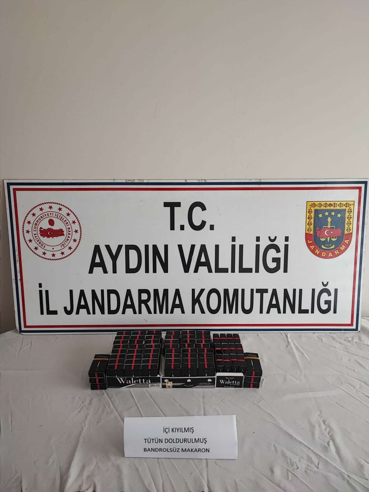 Aydın’da kaçak sigaraya geçit yok