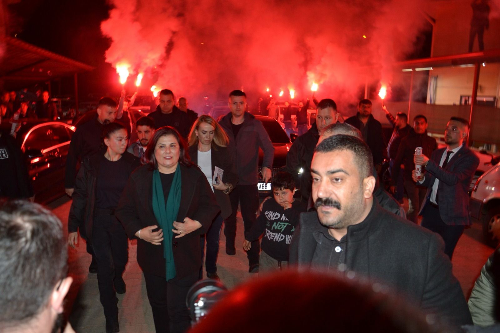 Nazilli’de Çerçioğlu ve Tetik’e Ağrılılardan sıcak karşılama