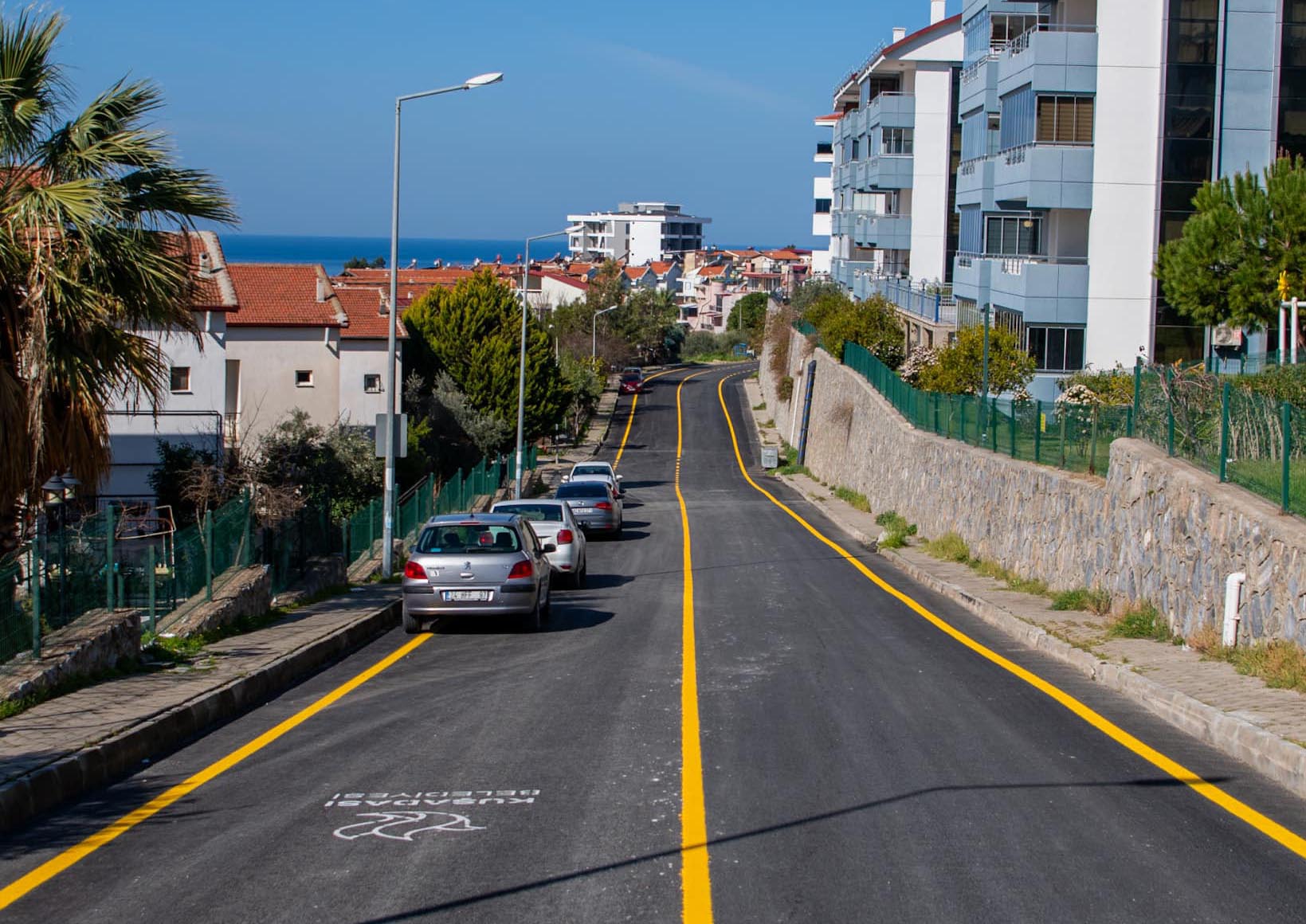 Konforlu Ve Güvenli Ulaşım İmkanı Yeni Yollarla Kuşadalılar’ın Kullanımında