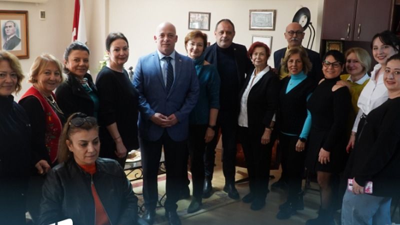 Hasan Dinçer Türk Kadınlar Birliği Aydın Şubesini Ziyaret Etti