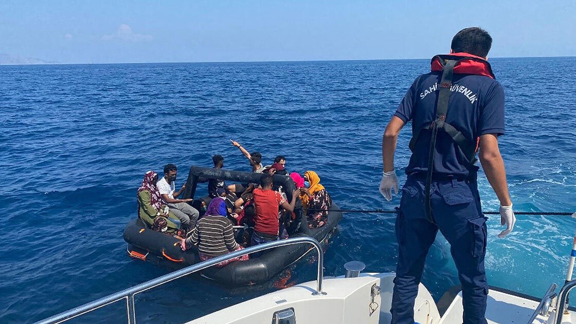 Aydın’da 35 Düzensiz Göçmen Kurtarıldı