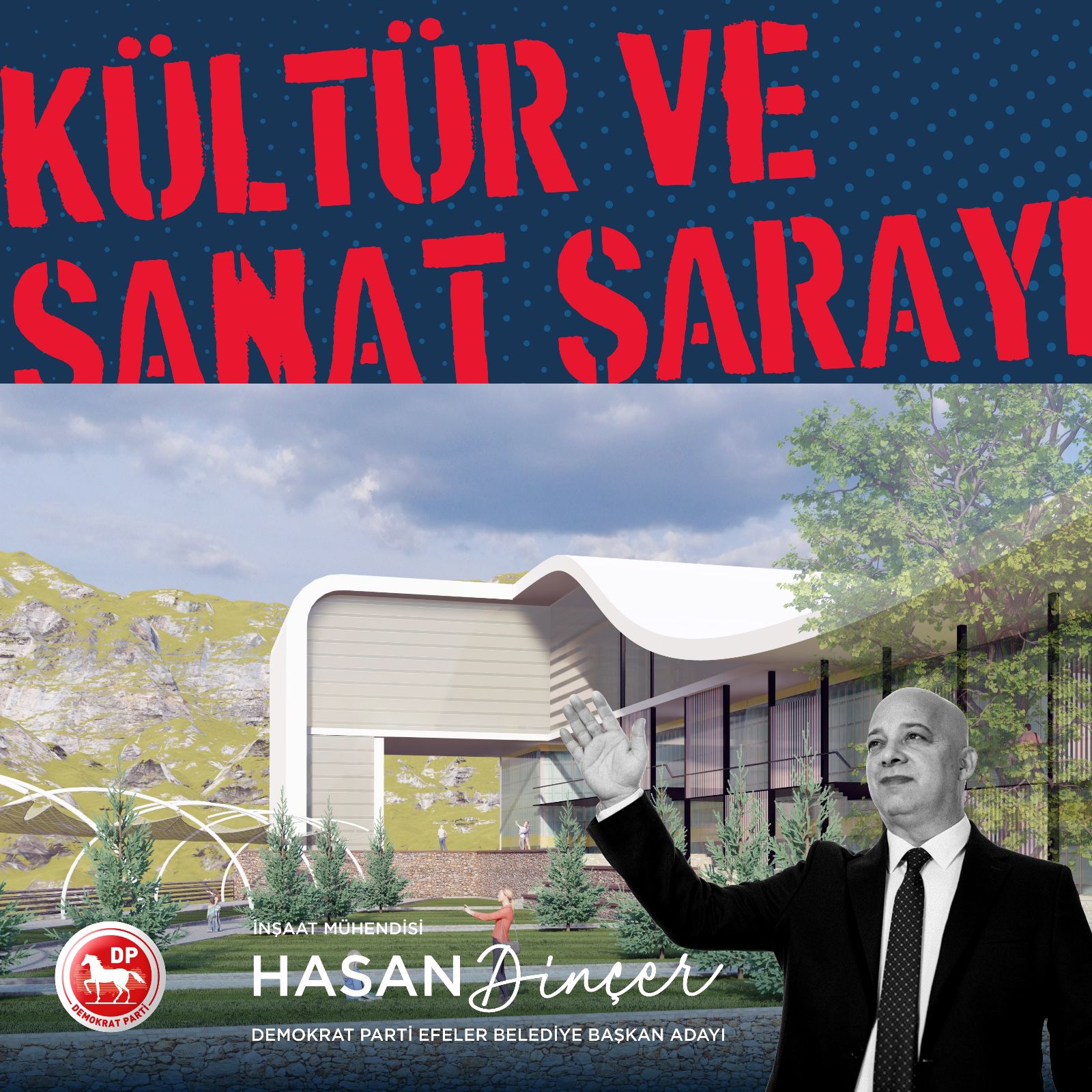 DP’li Hasan DİNÇER’den tüm projeleri unutturacak Sanat ve Şehir dostu proje!