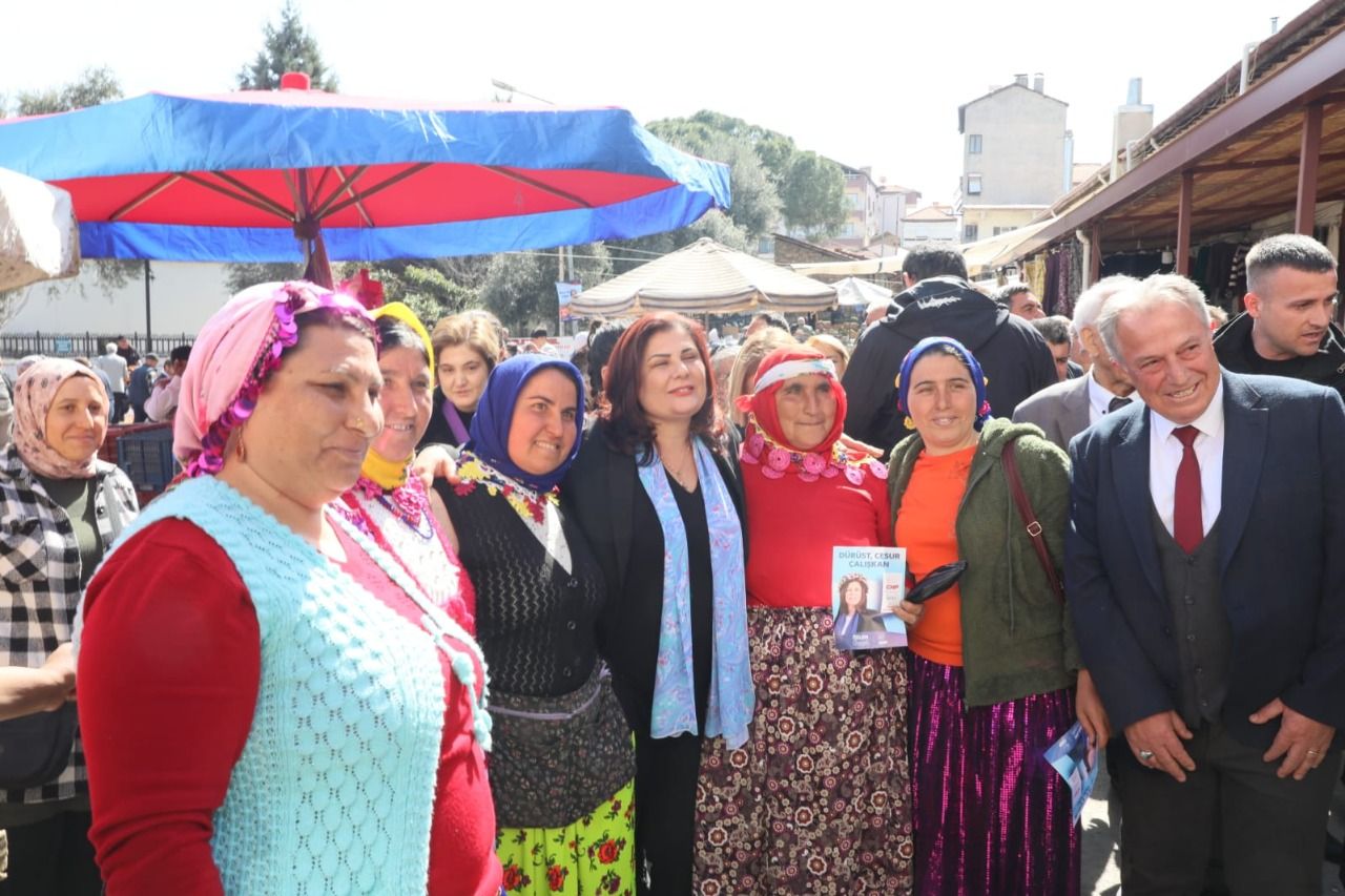 Karacasu Çerçioğlu’nu coşkuyla karşıladı
