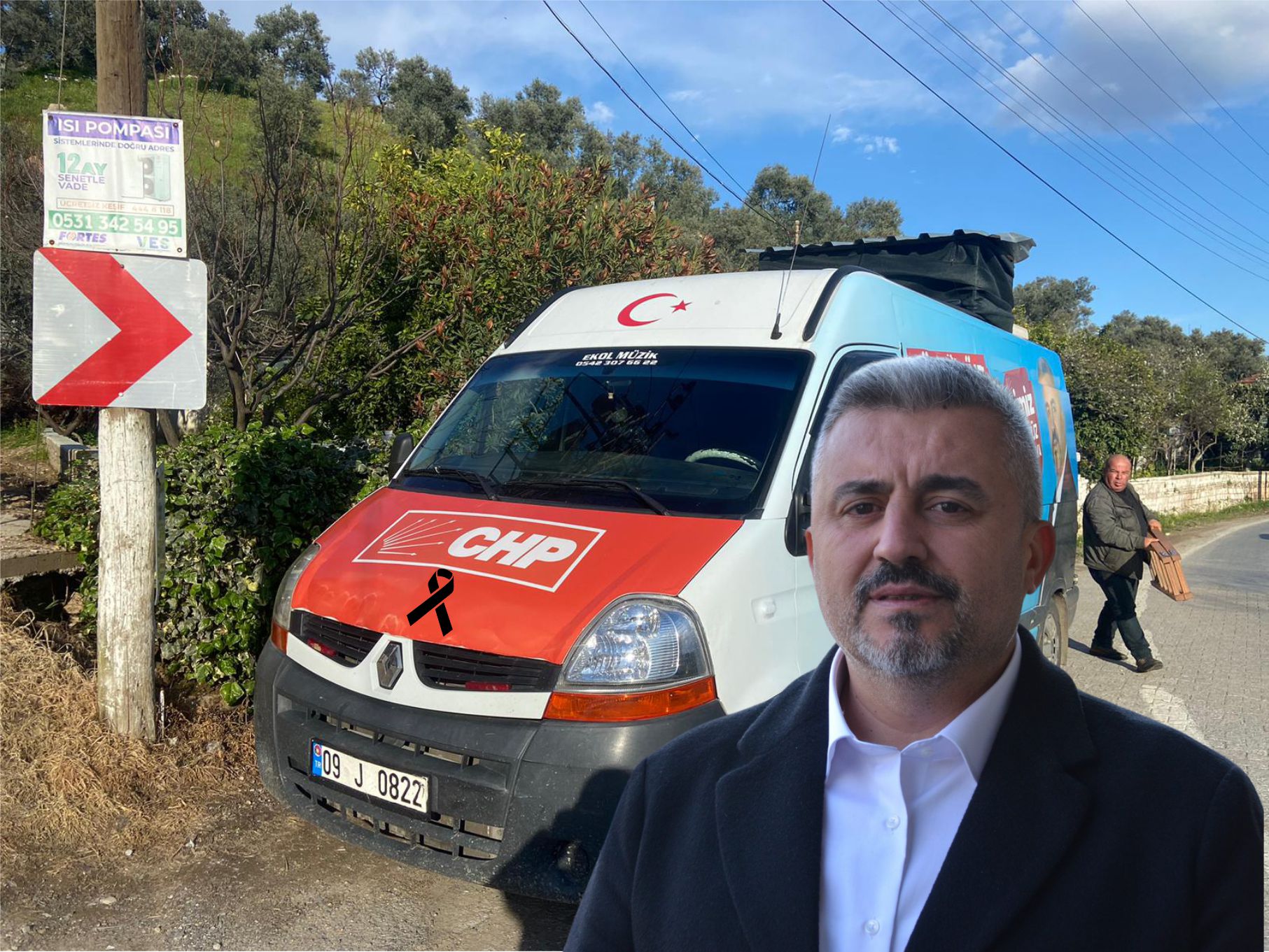 Şehit haberini duyan CHP’li Osman Gökmen seçim araçlarındaki müziklerini kapattı