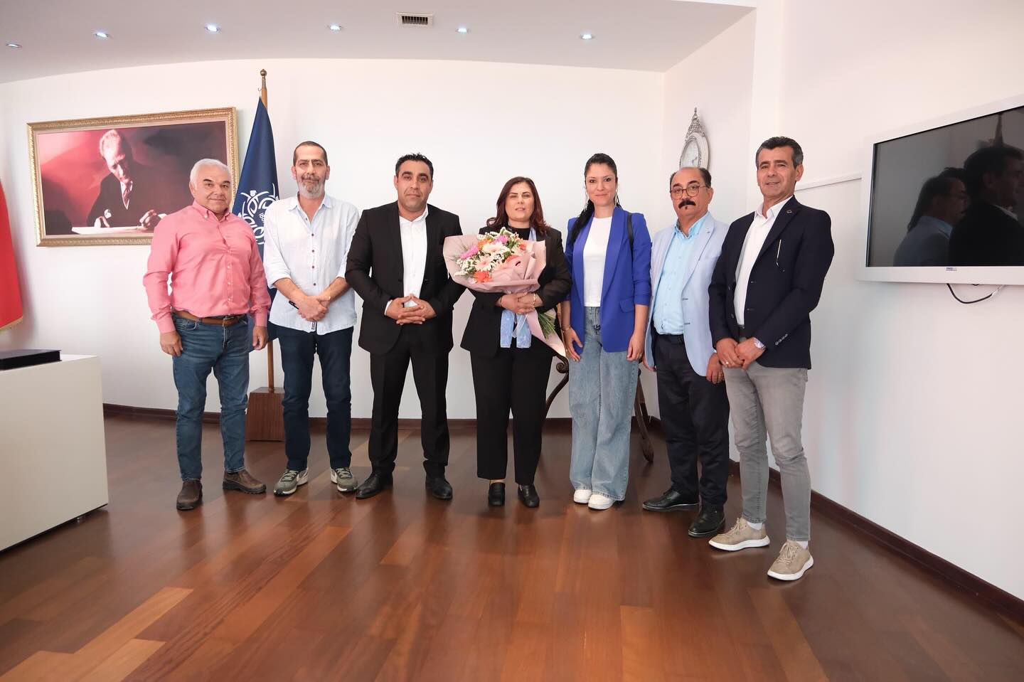 TİNGADER’den Başkan Çerçioğlu’na ziyaret