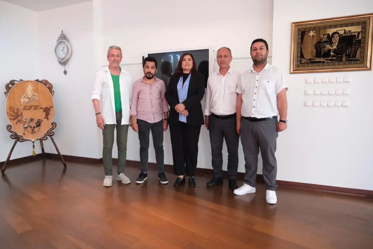 Didimli gazetecilerden Çerçioğlu’na ziyaret