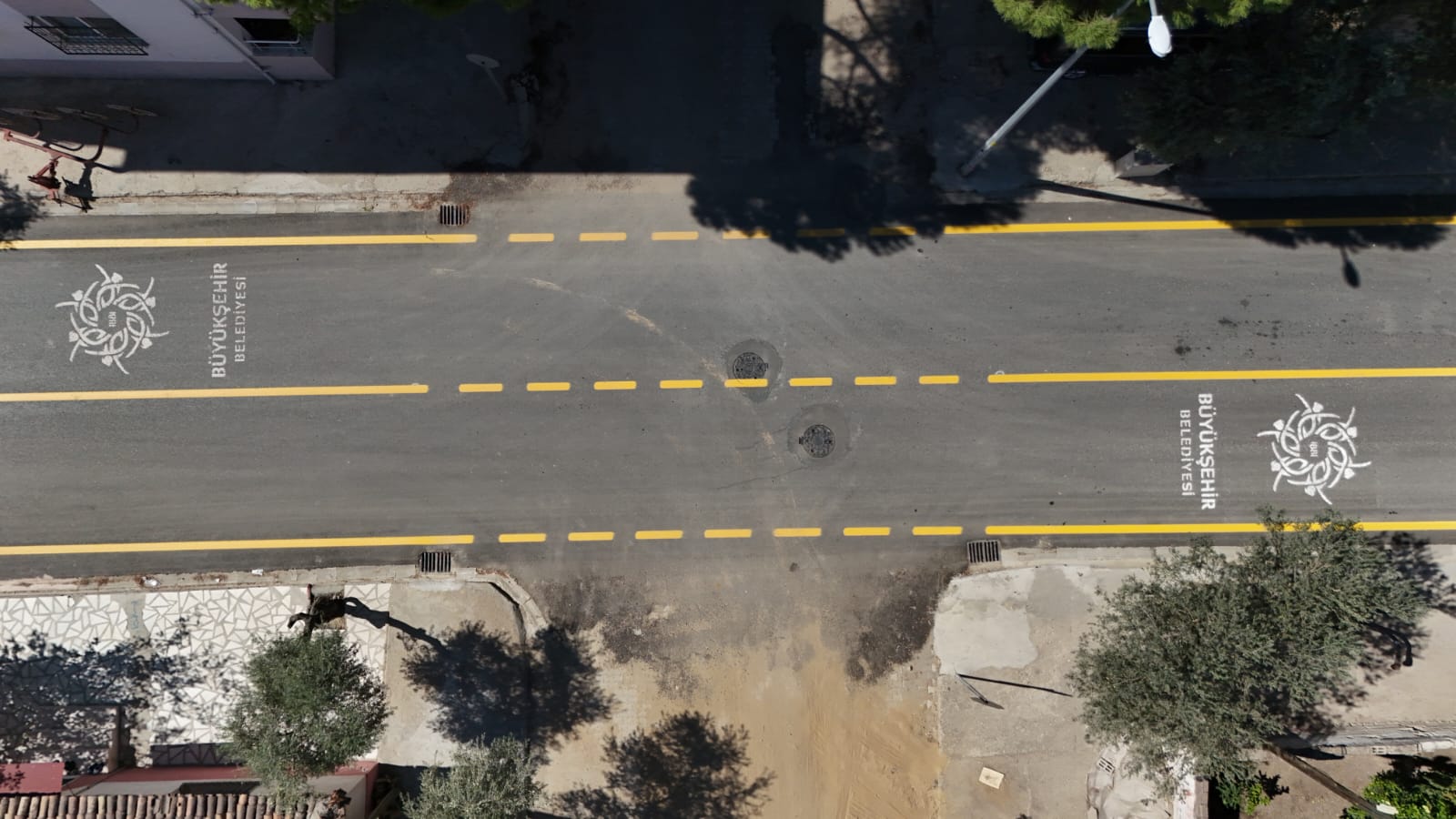 BÜYÜKŞEHİR BELEDİYESİ’NDEN BUHARKENT’TE YOL HAMLESİ