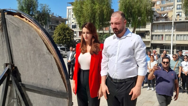CHP’nin kuruluşu, İncirliova’da törenle kutlandı