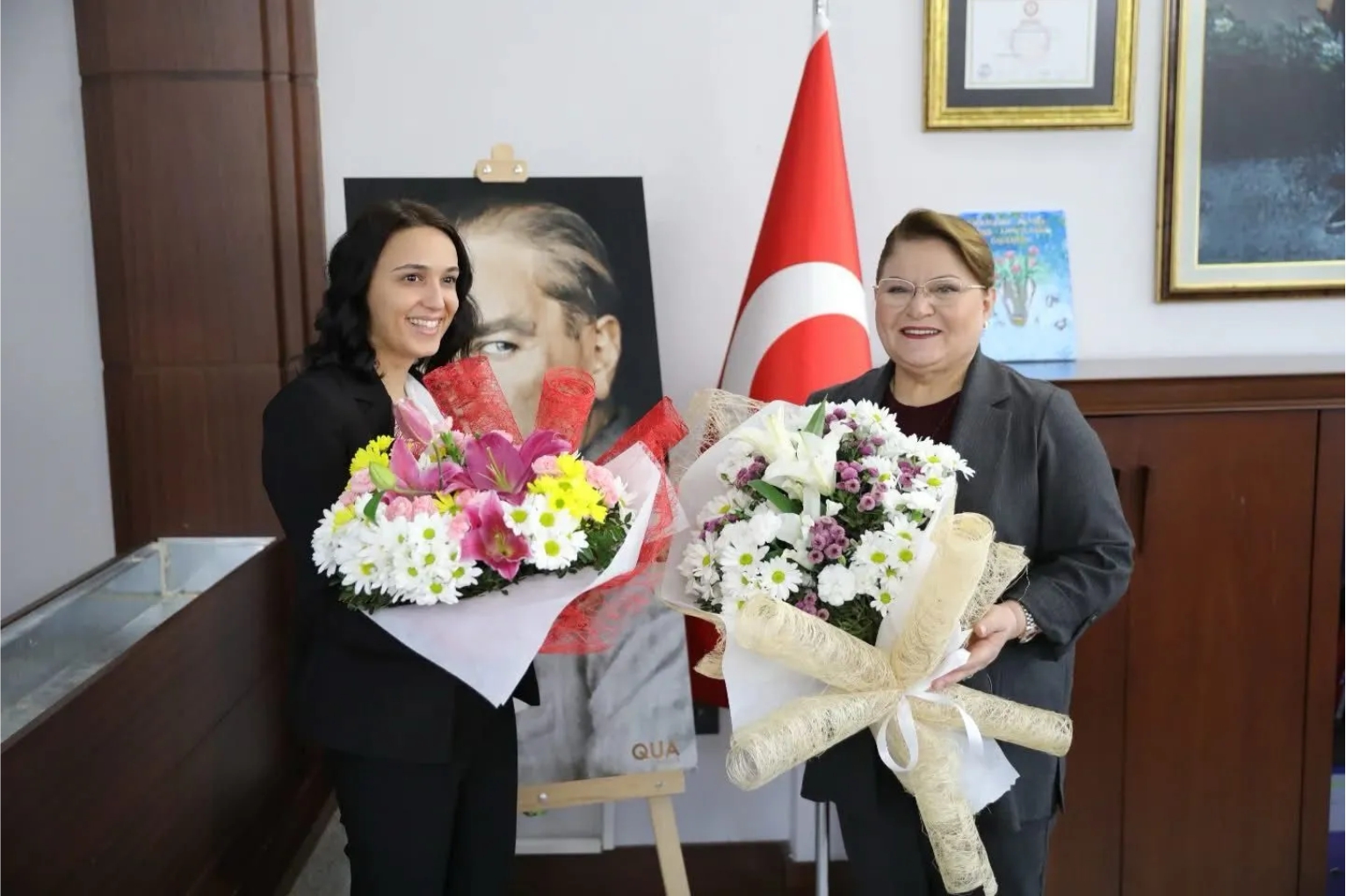 %82 Görme engelli Fatma Duran, Didim Belediyesi Basın Müdürü oldu