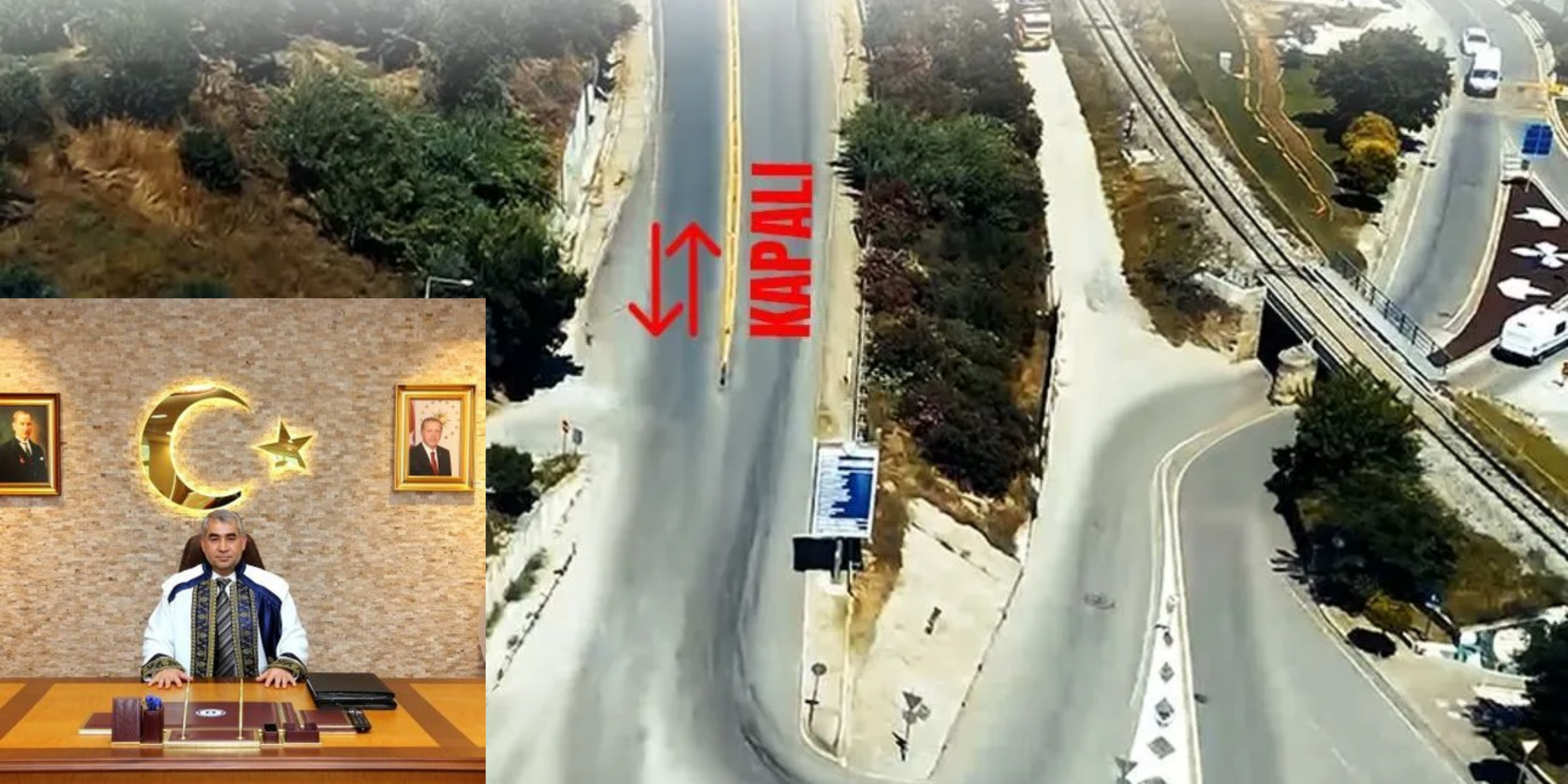 Üniversitenin yol sorunu çözülüyor