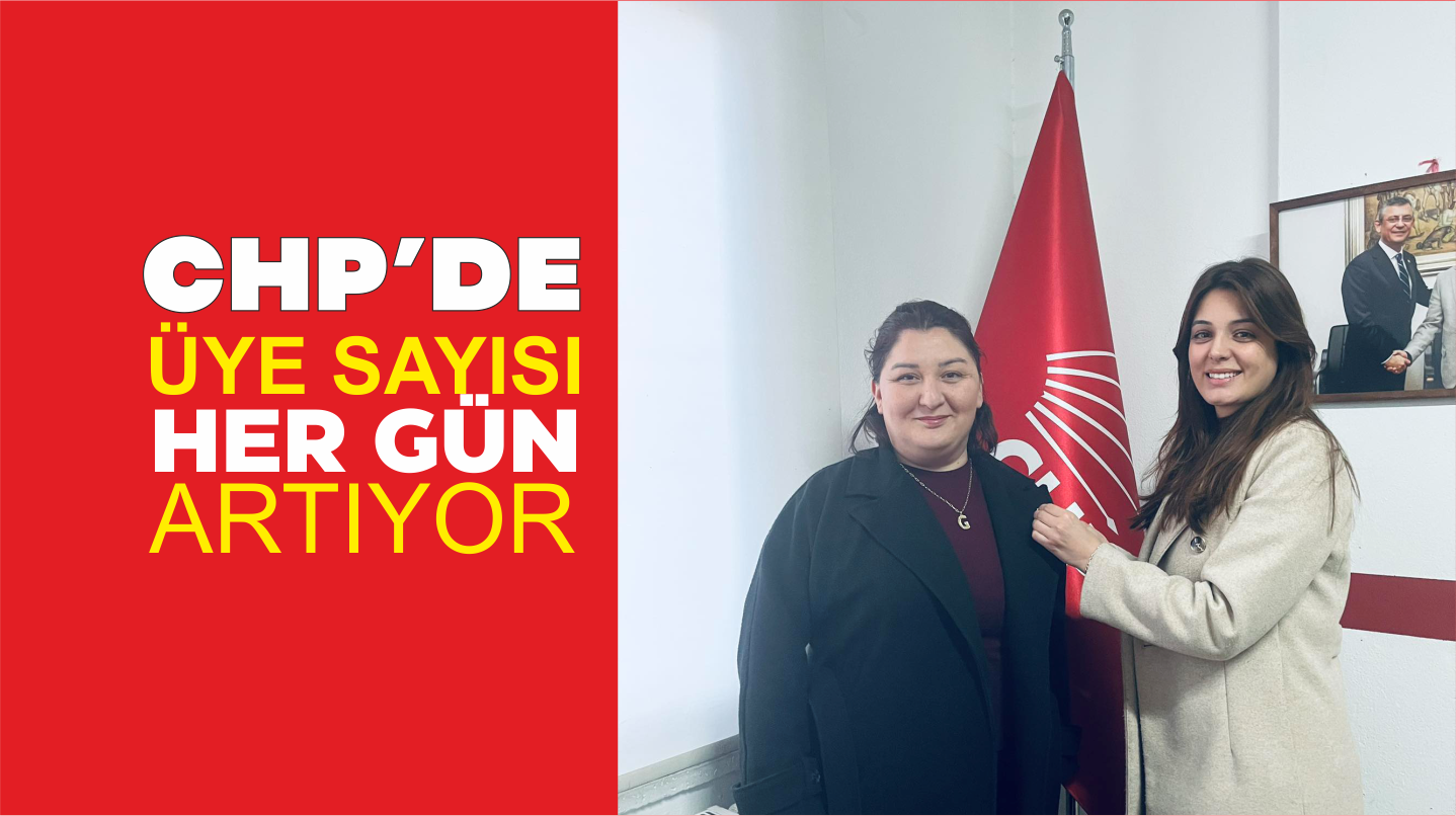 Aydın’da CHP’ye yoğun ilgi: 2 binden fazla yeni üye
