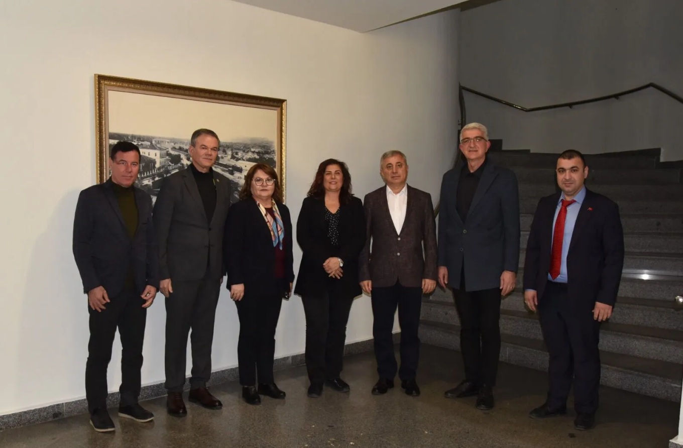 Başkan Çerçioğlu’na Gençay ve oda başkanlarından ziyaret