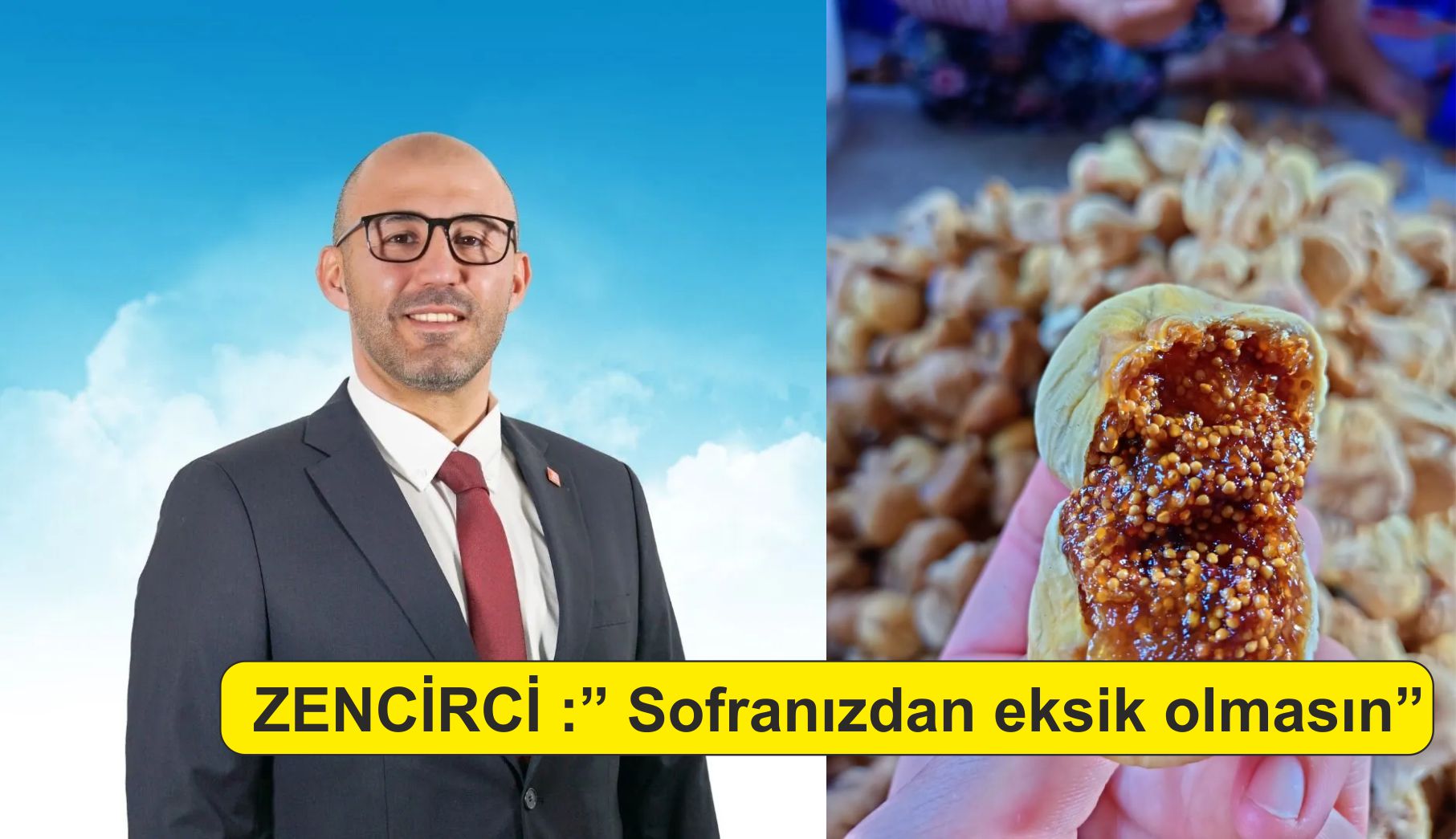 Germencik’ten anlamlı çağrı: “Yediğiniz ilk lokma incir olsun”