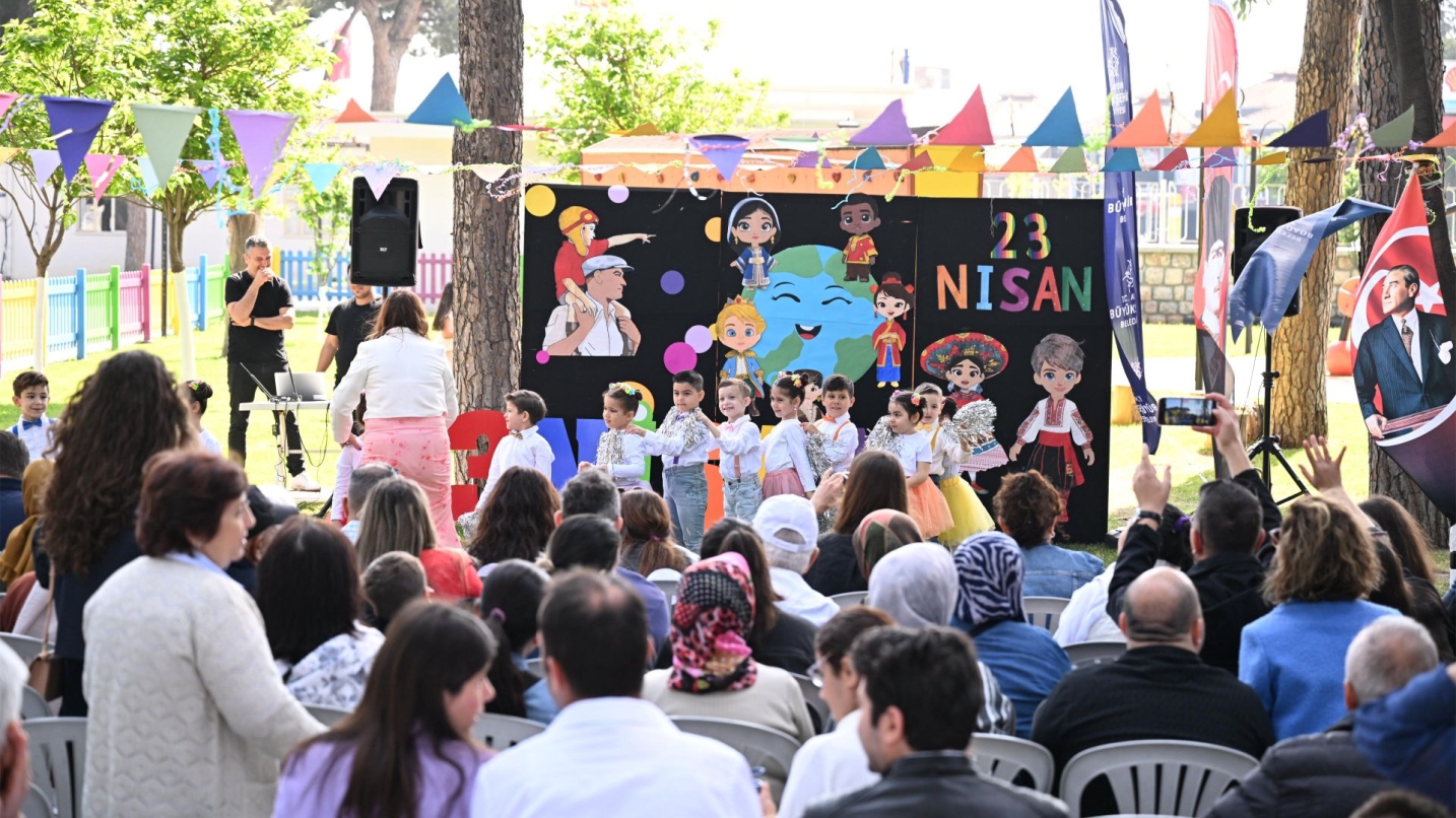 Aydın Büyükşehir Belediyesi Çocuk Gelişim Merkezleri’nde 23 NİSAN COŞKUSU
