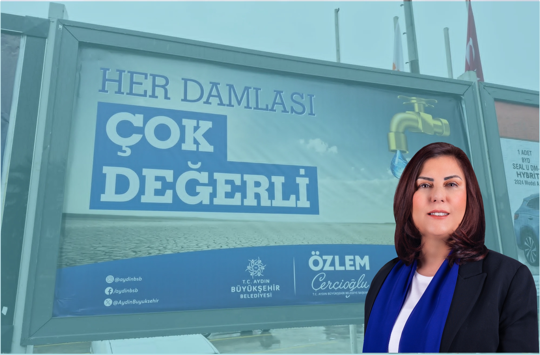 Aydın’da Kuraklık Alarmı: Başkan Çerçioğlu’ndan “Su Tasarrufu” Çağrısı