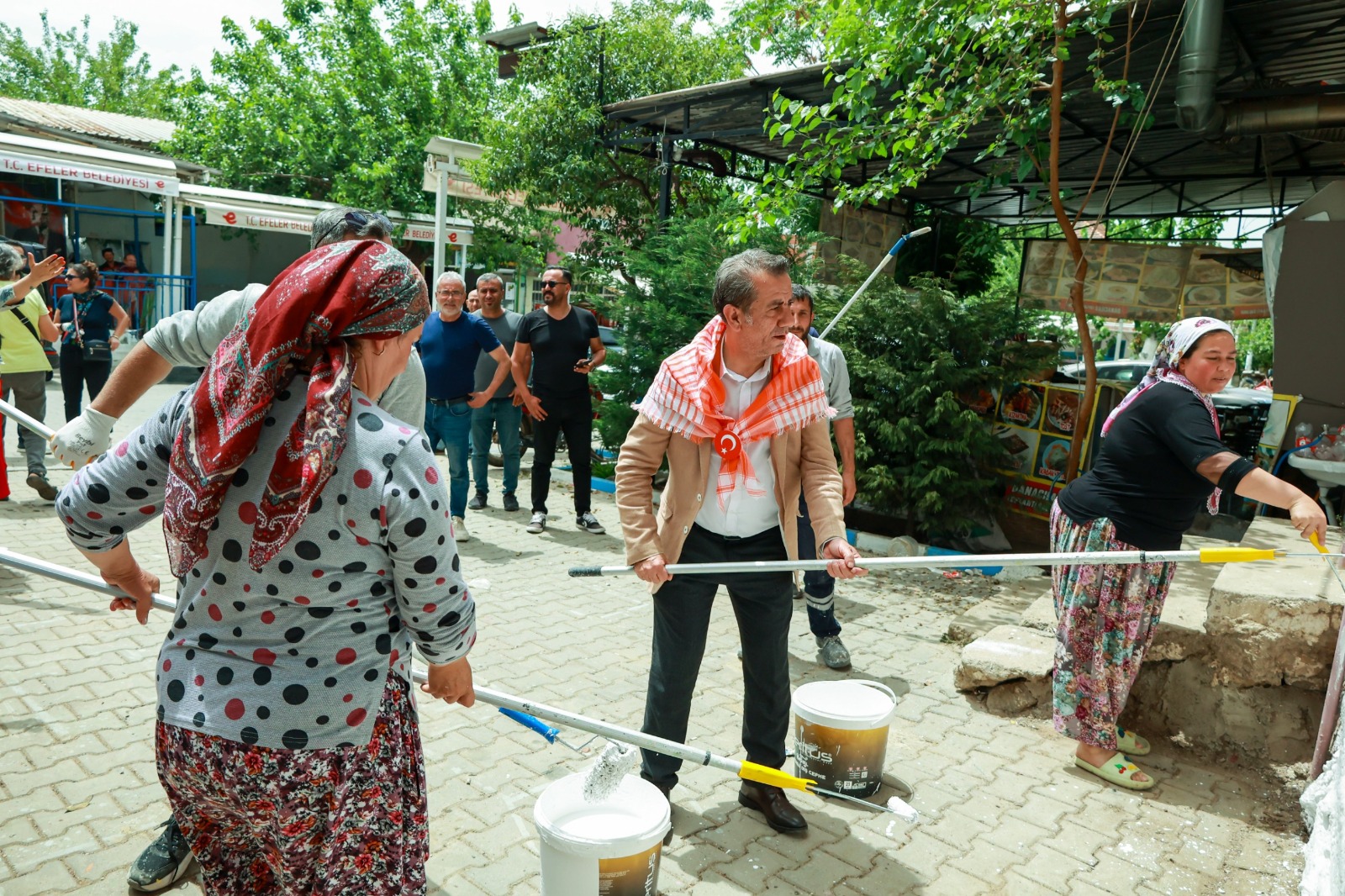Kızılcaköy Renkleniyor, Efeler Güzelleşiyor