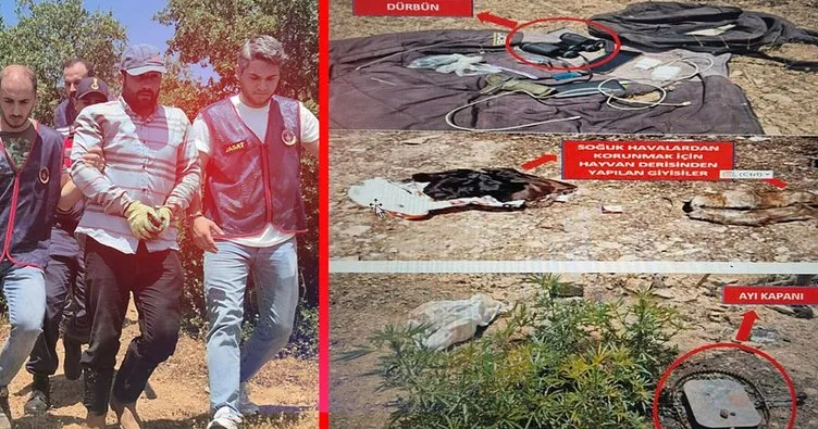 29 yıllık cezadan işte böyle kaçtı! Görenler şaştı kaldı... Ayı kapanı kurdu hayvan postu giydi