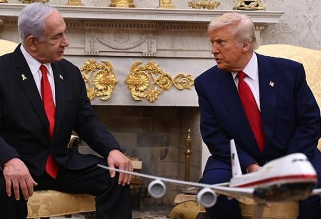 Trump ve Netanyahu Orta Doğu'daki gelişmeleri görüşecek