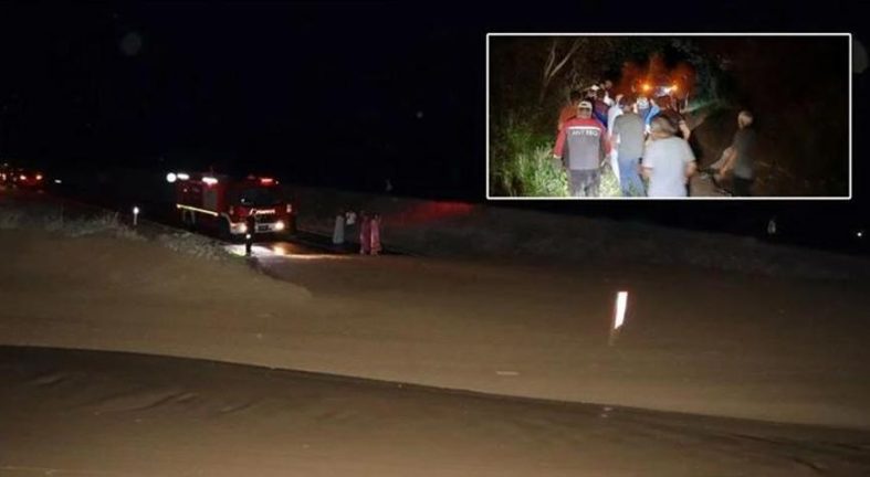 Erzurum'da otomobil sele kapıldı! Araçta bulunan kadın 150 metre sürüklendi