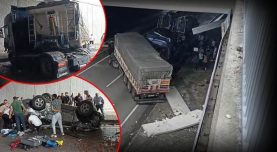 Kastamonu’da feci kaza! Otomobil, TIR’a çarptı: 3 ölü, 5 yaralı