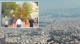 Bir yanda alev bir yanda kül