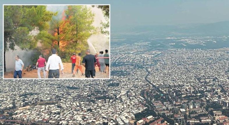 Bir yanda alev bir yanda kül