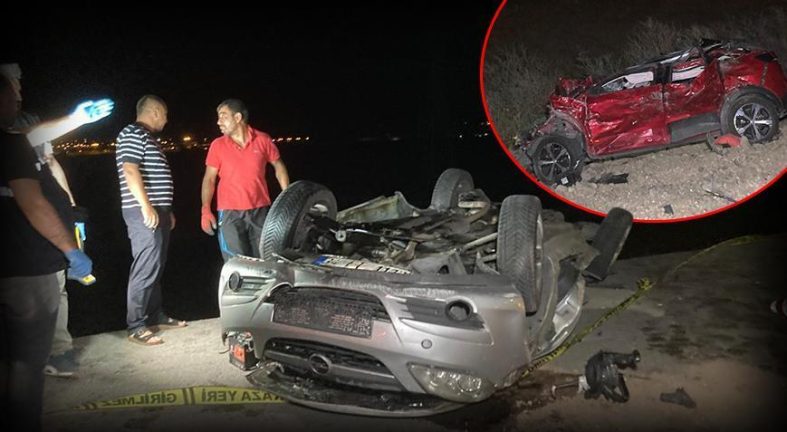 Ankara'da feci kaza! 2 otomobil çarpıştı; 3 ölü, 2 yaralı